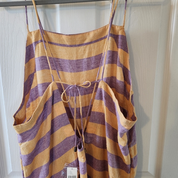 NWT Anthropologie By Anthropologie Grommet Halter Maxi Dress Women's Size XL - Picture 5 of 9